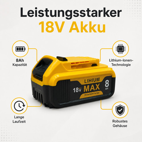 Batteria ricambio 18v - di,