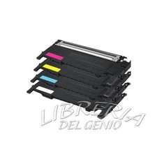 4 TONER PER STAMPANTE LASER COLORI SAMSUNG CLP320 N 325 NW CLX3180 3185 NW 4072