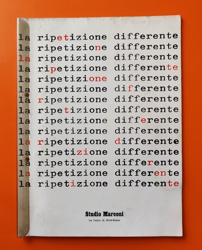 Ripetizione differente - la,