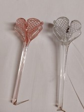 RICAMBIO LAMPADARIO  FIORI PENDENTI IN VETRO MURANO -48 diponibili (vedi descriz