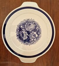 PIATTO BLU CERAMICA  MONDOVI' VED.BESIO E FIGLIO VECCHIO SIMBOLO PERIOD RICHARD