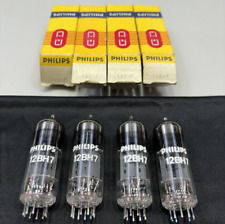 4x PHILIPS 12BH7 Tubes