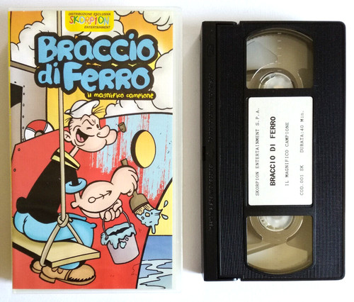 Vhs braccio ferro il - di,