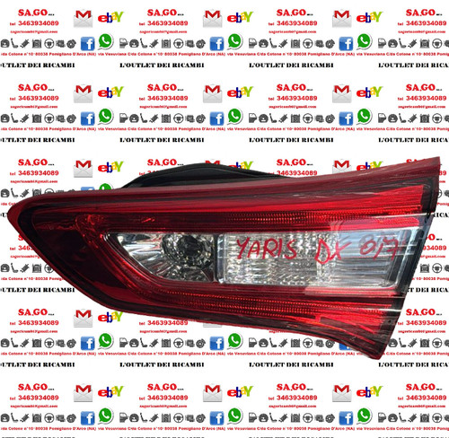 Stop fanale posteriore interno - stop,