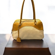 Prada Bowling Bag Perforated