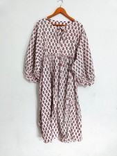 Abito midi floreale oversize