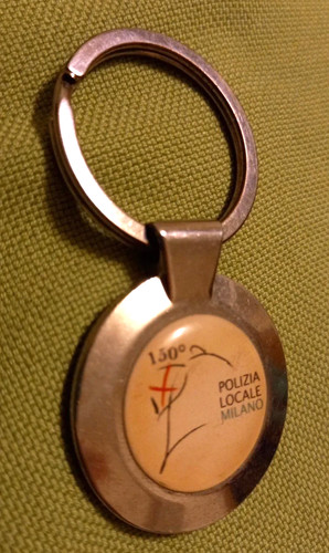 Portachiavi polizia locale - polizia,