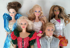 Lotto 5 Barbie vintage Mattel
