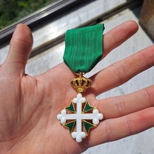 Croce da ufficiale dell'ordine dei Santi Maurizio e Lazzaro