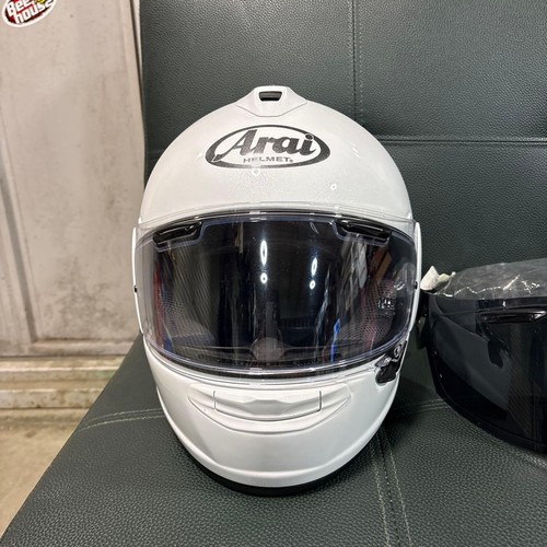 Arai pearl white - pearl, face