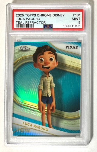 2025 topps chrome disney pixar - 2025,