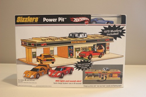 Hot wheels sizzlers power - wheels, pit