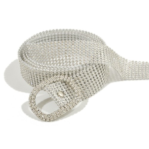 Cintura donna lucida strass