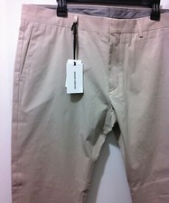 Pantaloni fantastici lusso italiano Mauro Grifoni 54small (la vestibilità è 52/36W) nuovi con etichette $495