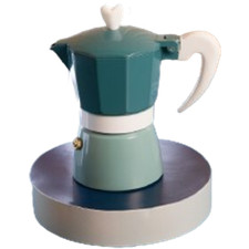 Moka caffe caffettiera ottanio