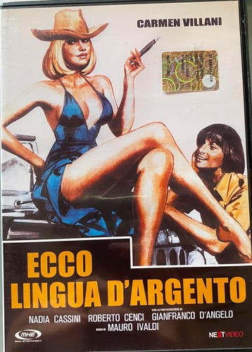 Ecco lingua argento raro dvd - ecco,