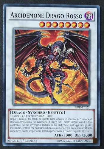 Arcidemone drago rosso in - drago,