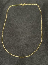 COLLANA CATENA MAGLIA 18 KT