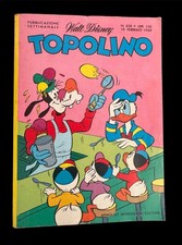 TOPOLINO libretto n° 638 del 18/2/1968 Walt Disney Mondadori con punti e cedola