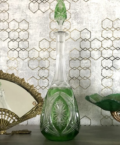 Antica caraffa vetro - caraffa,