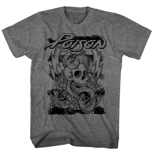 Poison teschio serpente - poison,