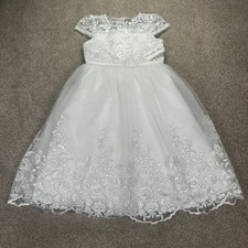 Abito comunione bambina fiori