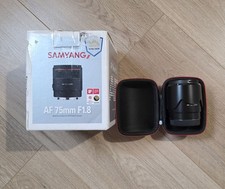 Samyang AF 75mm f1.8 Lente