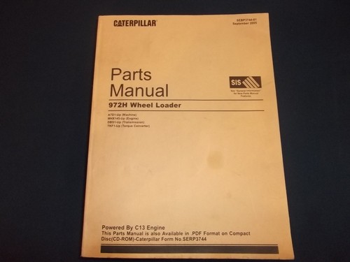 Cat caterpillar 972h manuale - cat,
