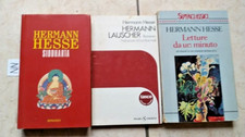 LOTTO 3 LIBRI HERMANN HESSE SIDDHARTA LETTURE DA UN MINUTO HERMANN LAUSCHER
