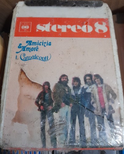 Cassetta stereo8 camaleonti - cassetta, i