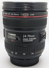 Canon EF 24-70mm con obiettivo