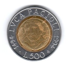 Italia 500 Lire 1994 - 500°