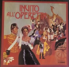 INVITO ALL'OPERETTA - COFANETTO BOX COMPRENSIVO DI 9 DISCHI IN VINILE LP 33 GIRI