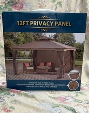 Tenda Gazebo per Parete Laterale Privacy 10x12 Ricambio 1 Pannello