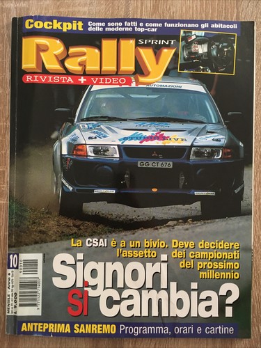 Rally sprint 1999 rivista - sprint,
