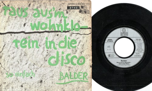 Balder raus aus - balder,