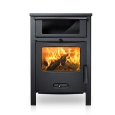 Stufa a legna con forno