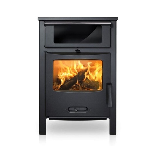 Stufa legna con - a, forno