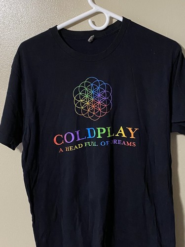 Maglietta coldplay head full - maglietta,