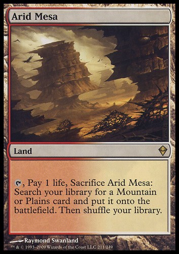 Mtg arid mesa english - english, exc