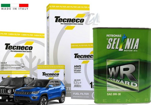 Kit tagliando olio selenia - kit, 4l