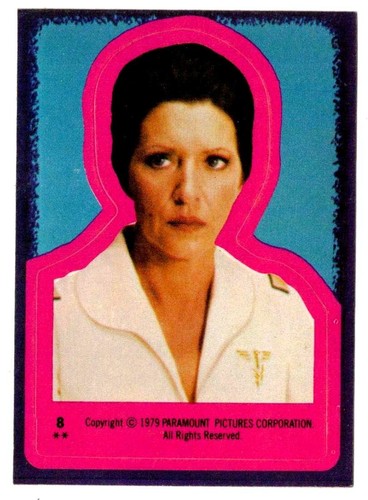 Adesivo topps star trek 1979 - adesivo,