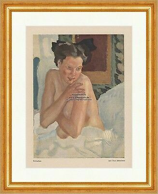 Risveglio art nouveau leo putz - risveglio,