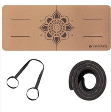 Ginocchiera Yoga in Sughero