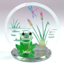 GLASS BARON Green Frog w