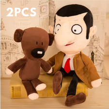 2 pcs plush 11.8" Mr Bean