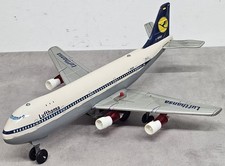 Lufthansa Boeing 747 L-8562 Aereo in Latta con Batterie  Luci HAJI Made in Japan