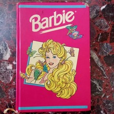 DIARIO BARBIE SOLO 3 PAGINE SCRITTE ANNI 80 MATTEL COME DA FOTO VINTAGE 