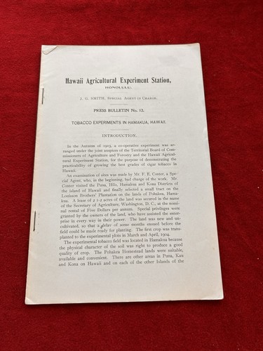 1905 hawaii agricultural - 1905,