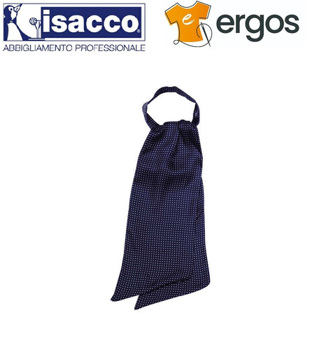 Isacco foulard ascot punto - punto, a